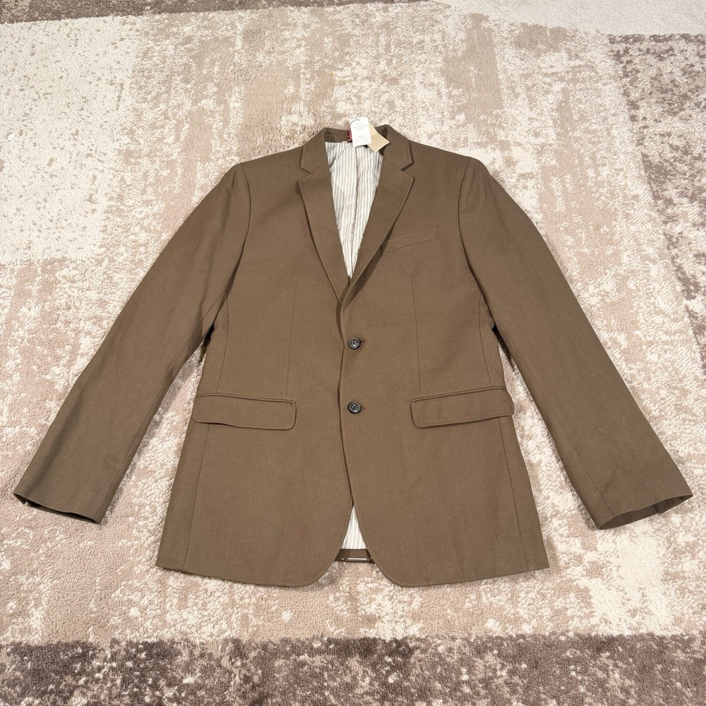 Banana Republic Heritage Collection Blazer Mens 40L Brown Preppy Academia Jacket